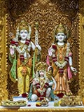 Bhagwan Shri Ram, Shri Sitaji and Shri Hanumanji